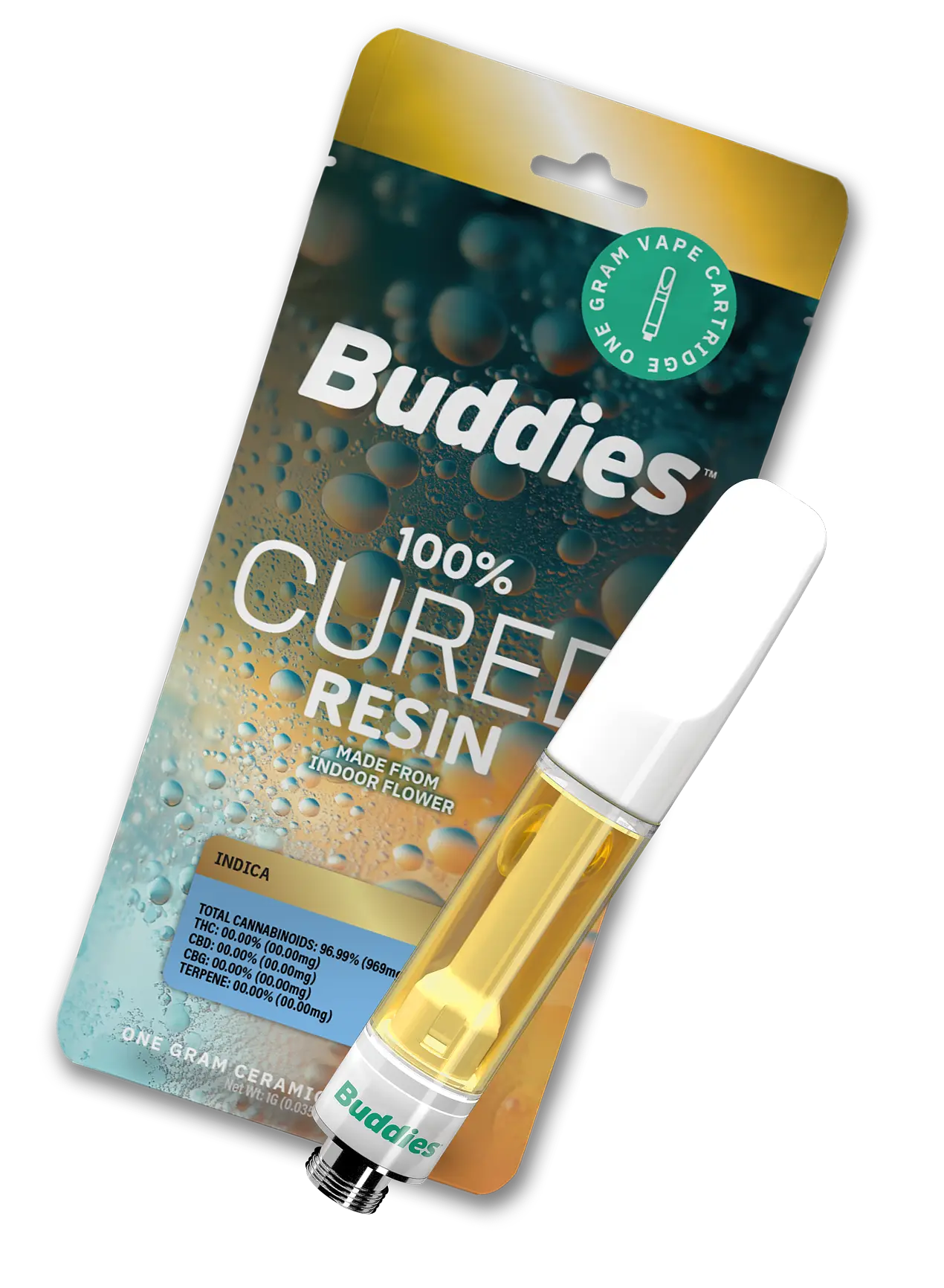 buddies brand 100 cured resin