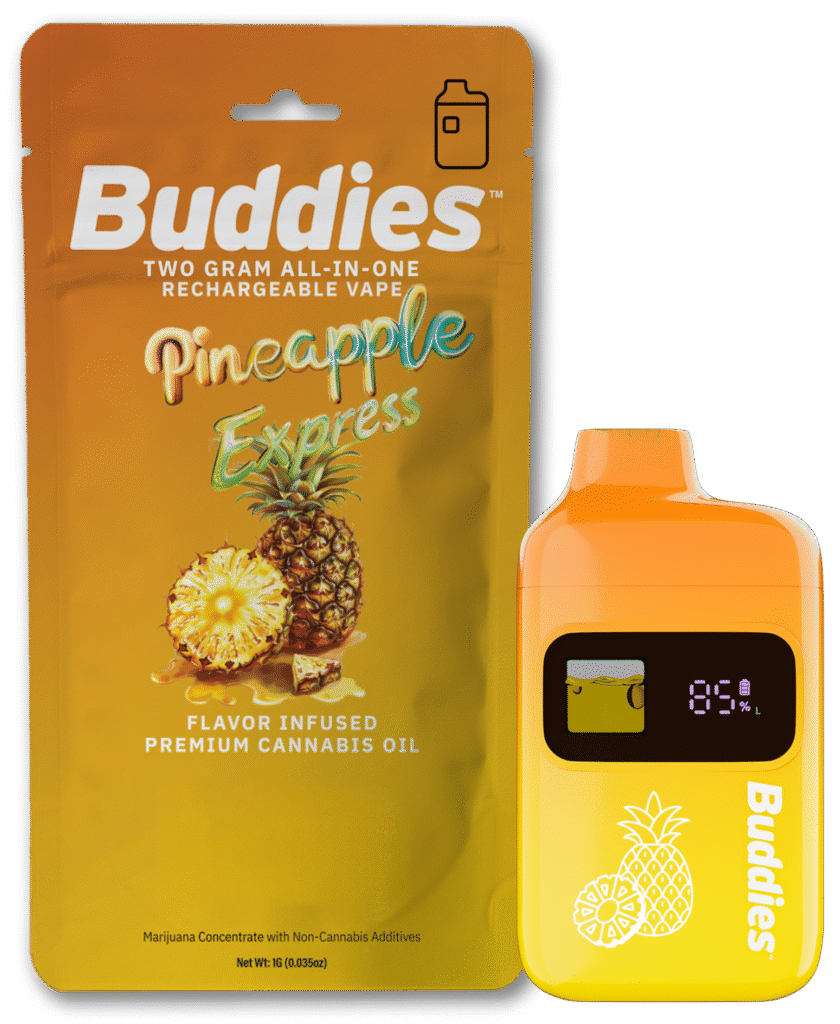 nv buddies flavors aio palm pineapple express