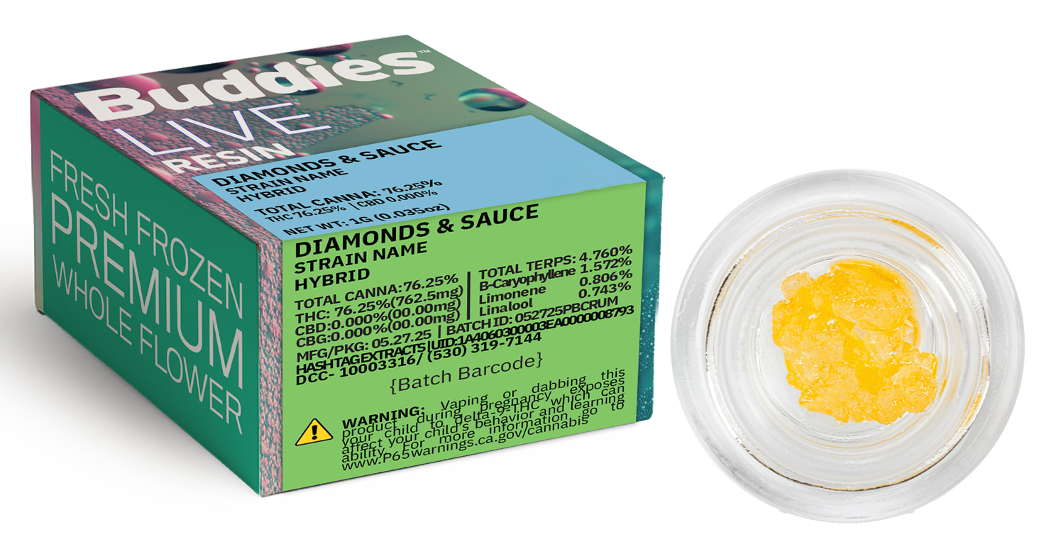 nv live resin hybrid extract box
