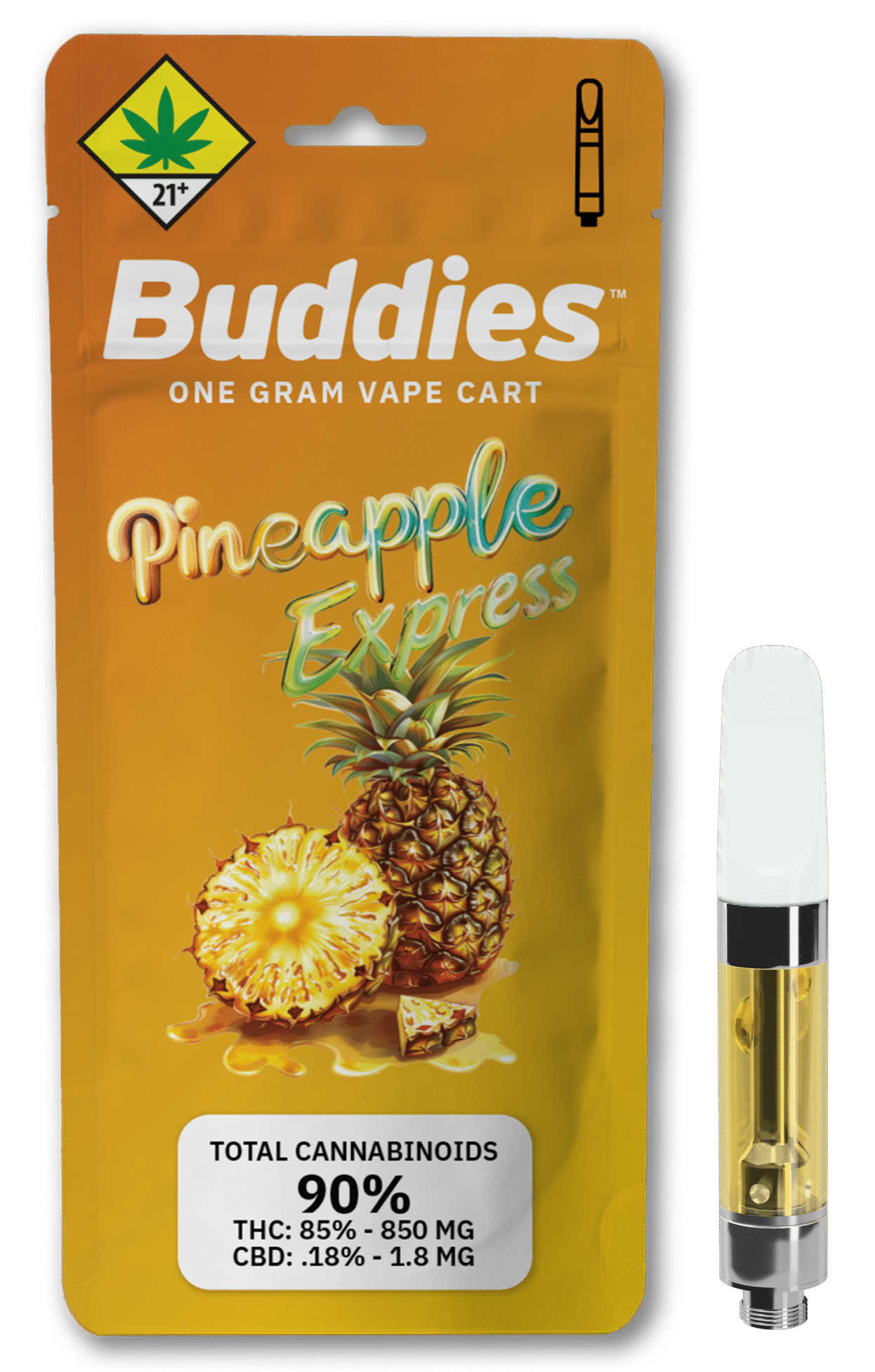 wa buddies flavors 510 pineapple express
