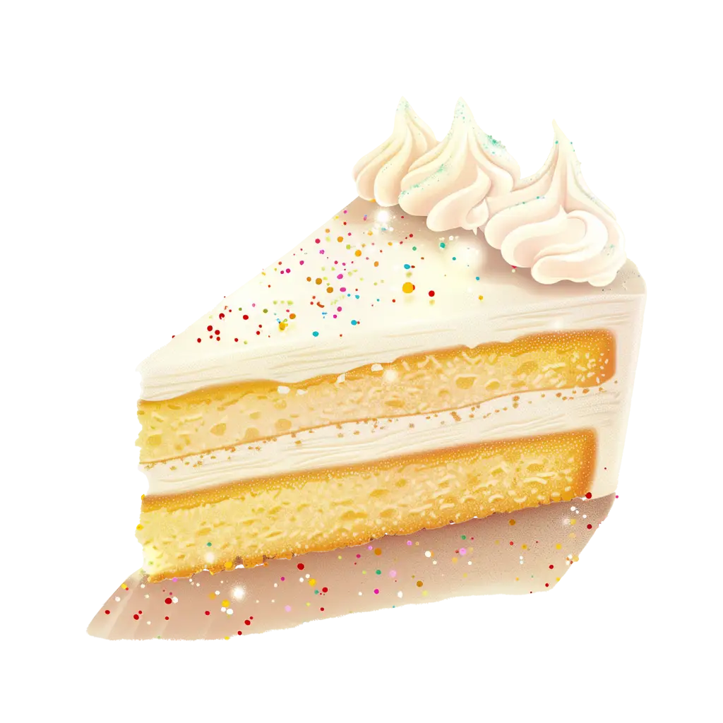 buddies brand flavors vanilla cake icon