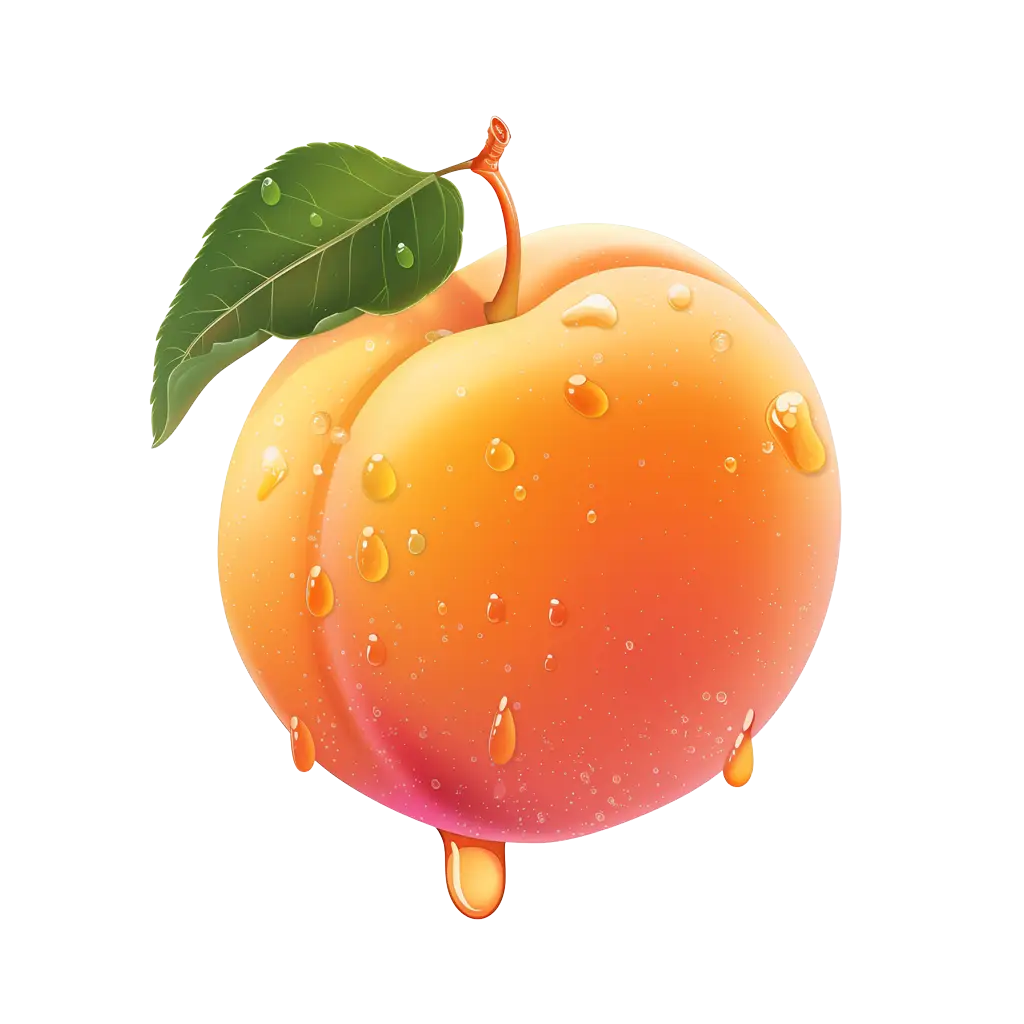 buddies brand product flavors apricot fruit icon
