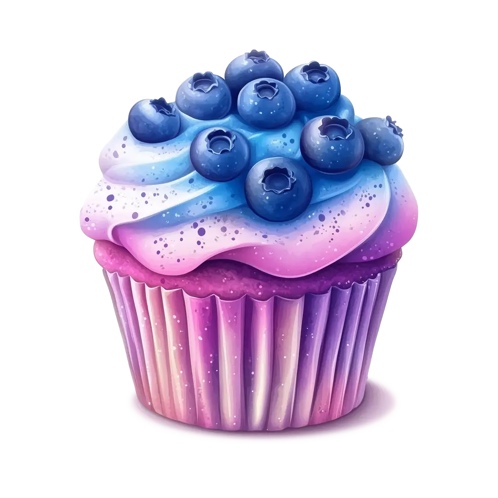 buddies brand product flavors blueberry muffin icon