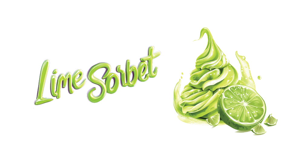 buddies brand product flavors icon text lime sorbet