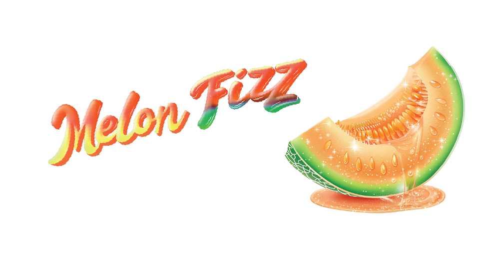 buddies brand product flavors icon text melon fizz