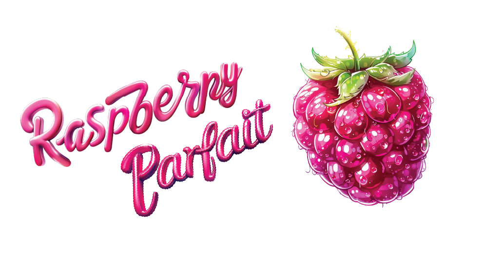 buddies brand product flavors icon text raspberry parfait