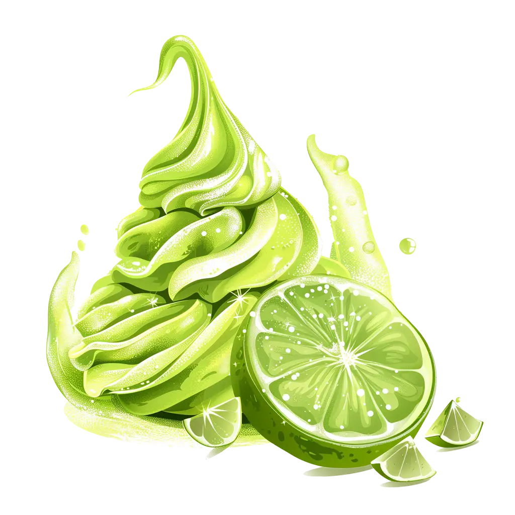 buddies brand product flavors lime sorbet icon