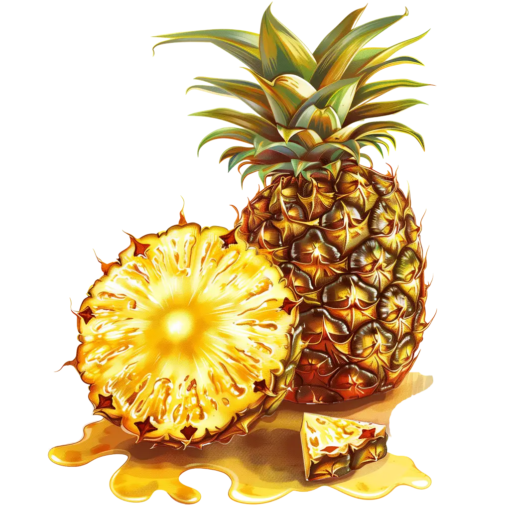 buddies brand product flavors pineapple icon