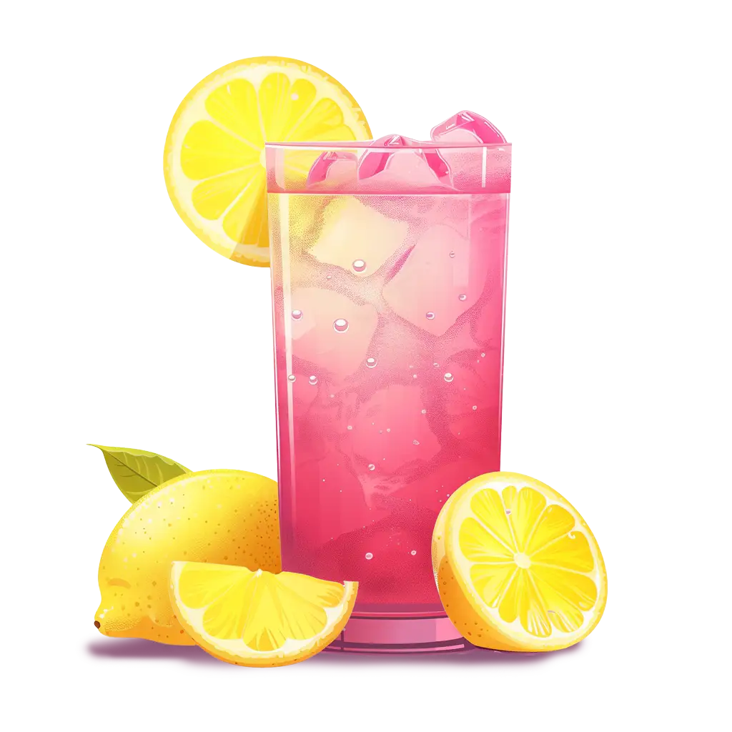 buddies brand product flavors pink lemonade icon