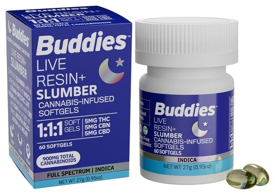 Live Resin+ Slumber 1:1:1 Softgels