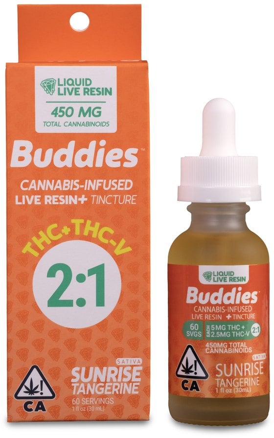 Live Resin+ Sunrise Tangerine 2:1 Tincture